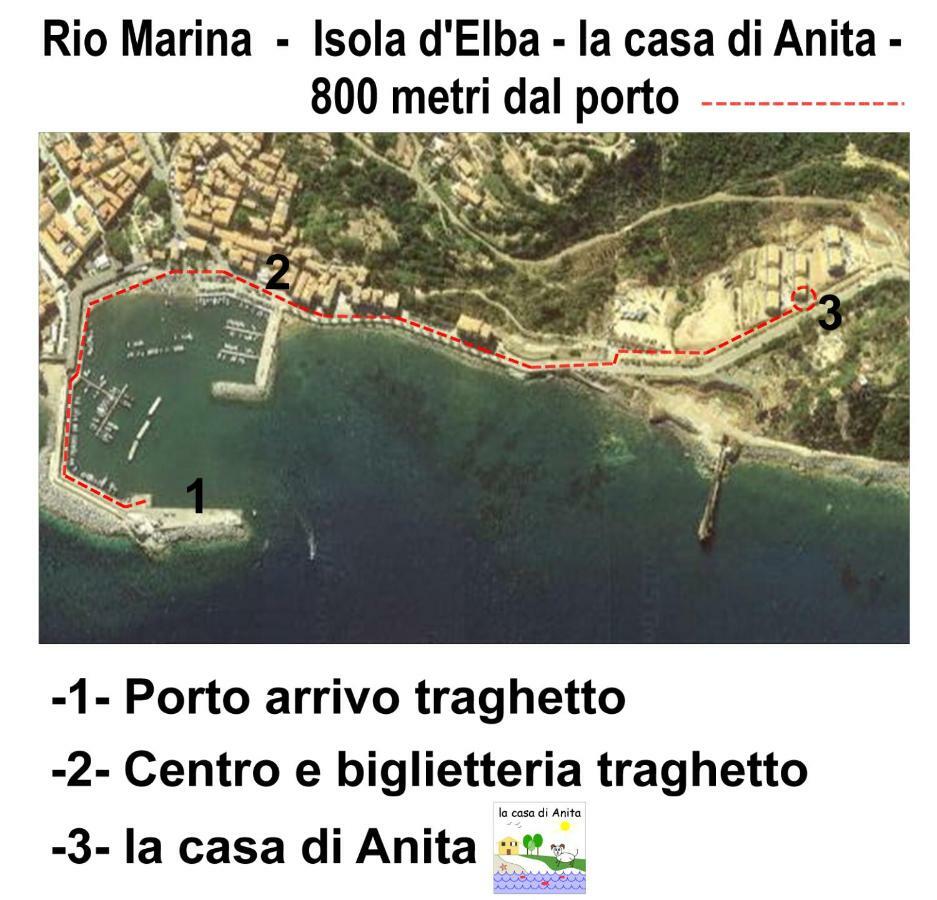 La Casa Di Anita Vila Rio Marina Exterior foto